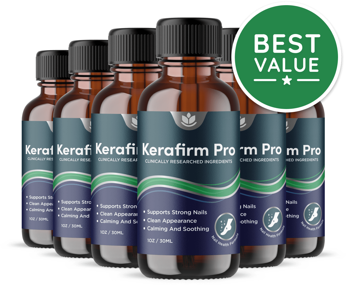Kerafirm Pro 6 bottle toenail care package